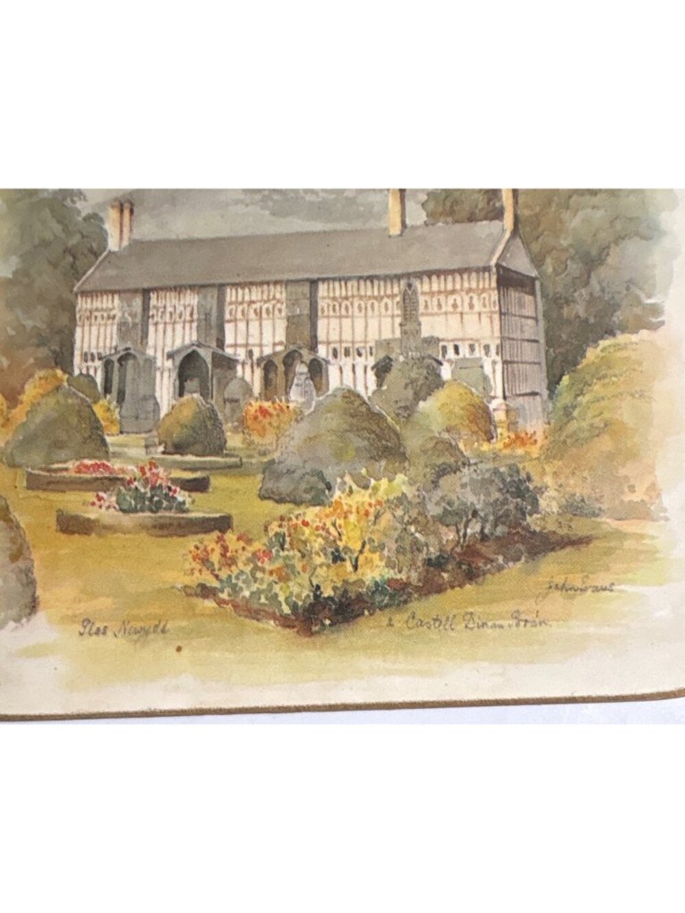 Clover Leaf Coasters Wales Today Scenic Castle Prints Lot of 6 With Original Box - Picture 6 of 16